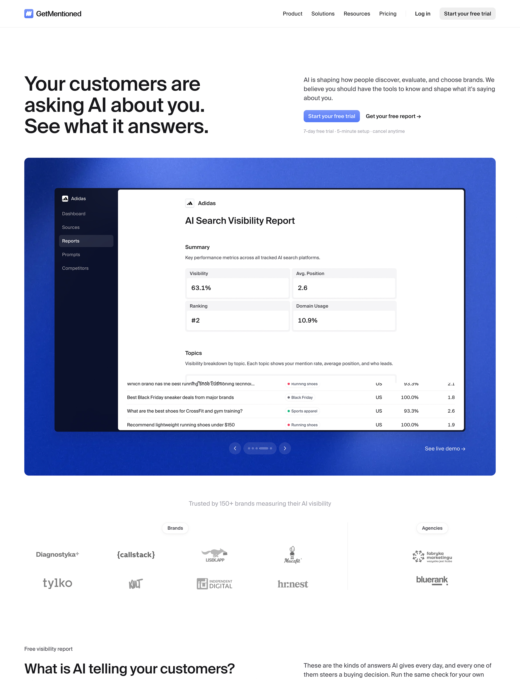 GetMentioned website